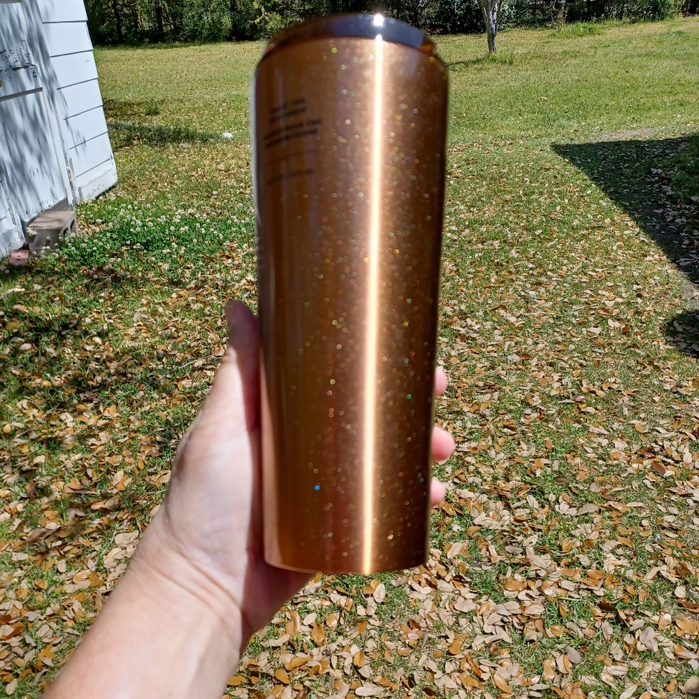 CLEARANCE!!! Make reasonable!Starbucks Spring 2022 Copper Glitter travel tumbler